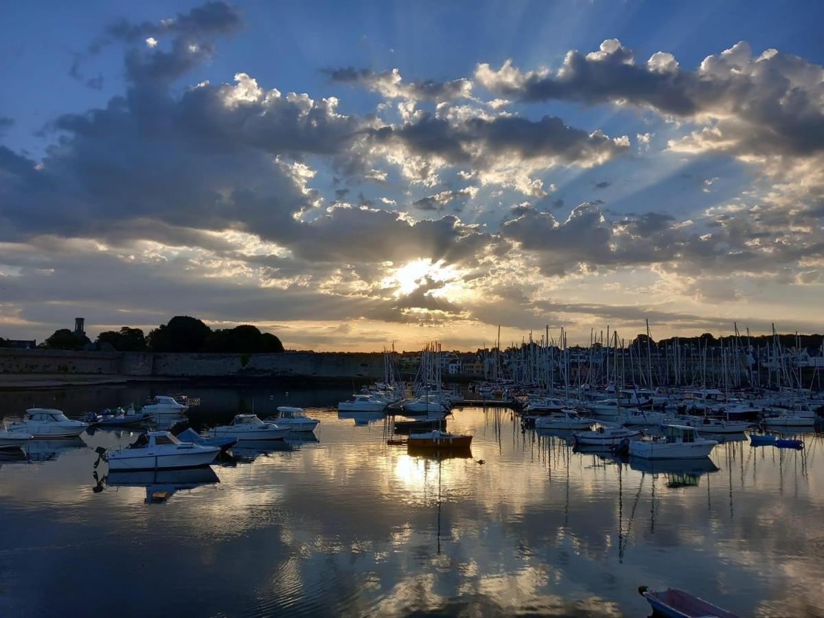 Coeur De Concarneau, Appartement Entier, Proche Centre, Corniche Et Plage Avec Parking Exterior photo