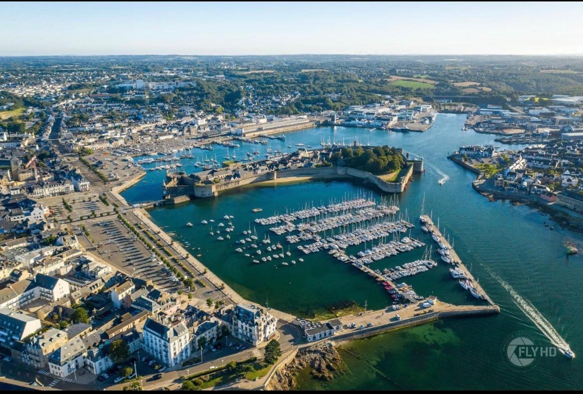 Coeur De Concarneau, Appartement Entier, Proche Centre, Corniche Et Plage Avec Parking Exterior photo