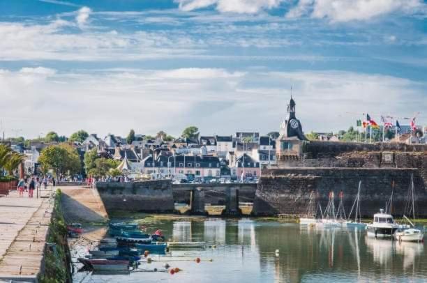 Coeur De Concarneau, Appartement Entier, Proche Centre, Corniche Et Plage Avec Parking Exterior photo